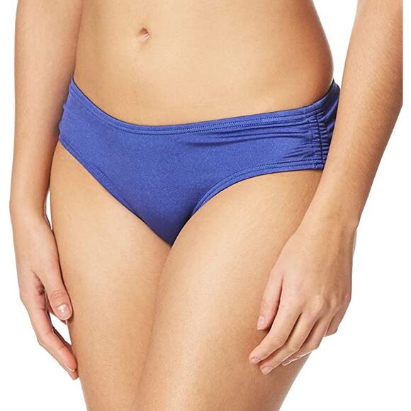 Calvin Klein NWT Hipster Bikini Bottoms Violet Shimmer Swimwear Size Large - Picture 1 of 8